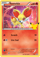 Carta Jumbo Fennekin XY02-Kantocards