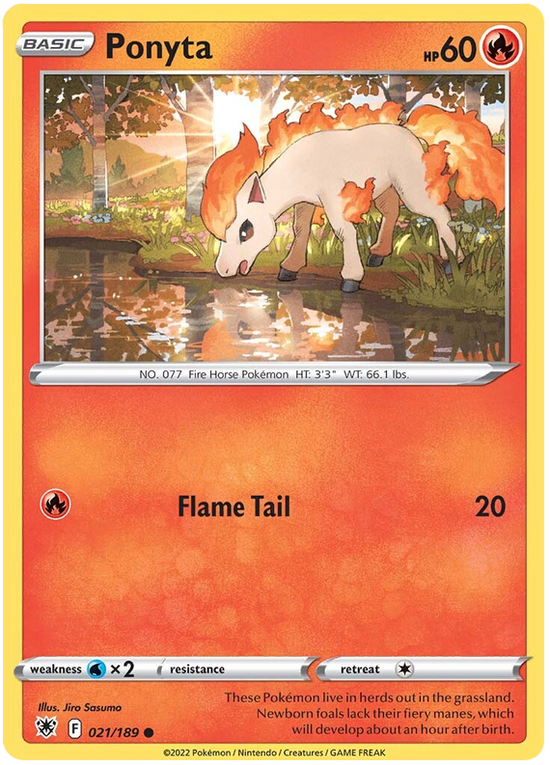 Ponyta 021/189