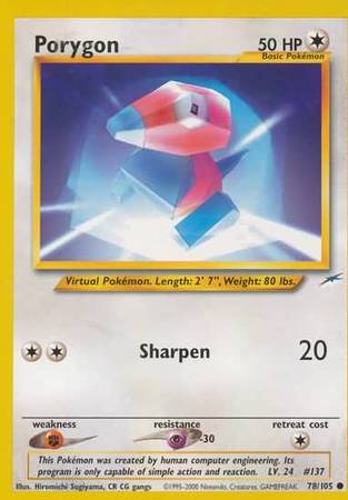 Porygon 78/105