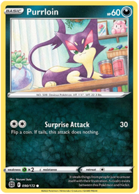 Purrloin 090/172 Reverse Holo-Kantocards