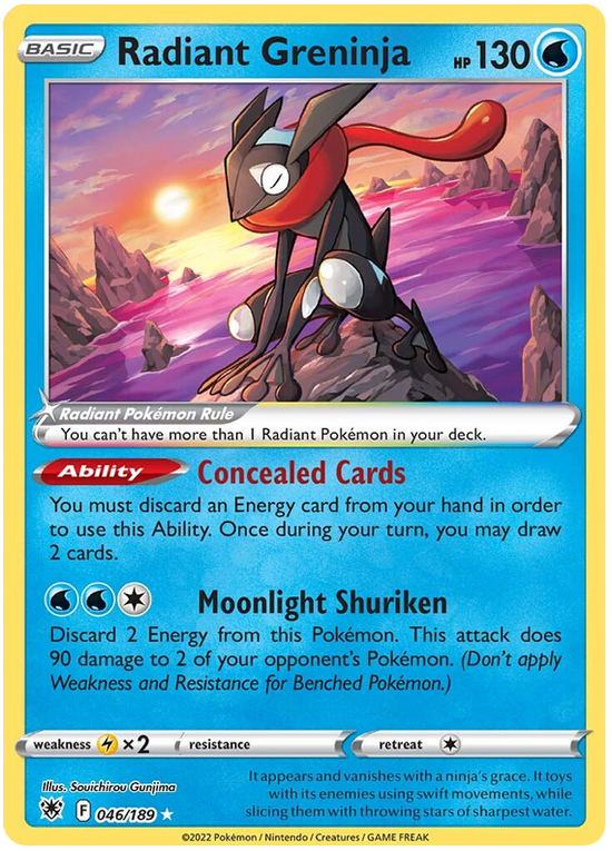 Radiant Greninja 046/189 (Español)