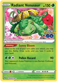 Radiant Venusaur 004/078 - Español-Kantocards