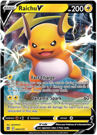 Raichu V 045/172-Kantocards