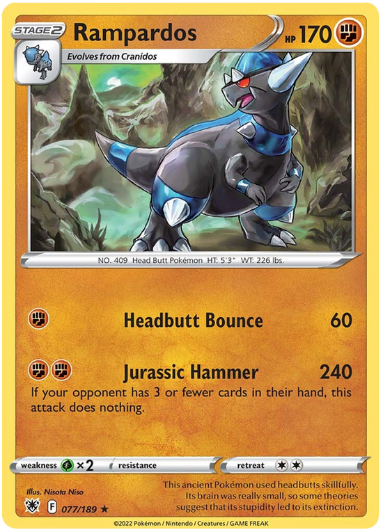 Rampardos 077/189 - Holo