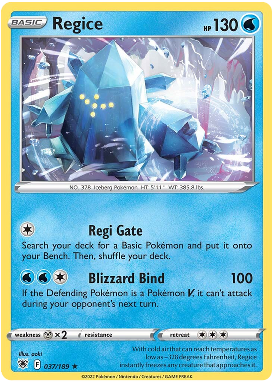 Regice 037/189