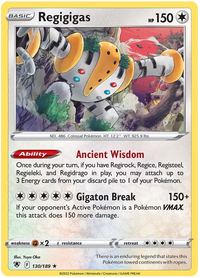 Regigigas 130/189 - Holo-Kantocards