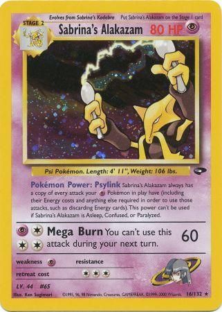 Sabrina's Alakazam 16/132 - Holo