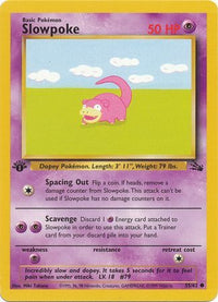 Slowpoke 55/62 - 1st Edition-Kantocards