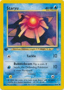 Staryu 56/64 - 1st Edition-Kantocards