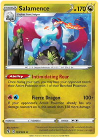 Salamence 109/203 - Holo-Kantocards