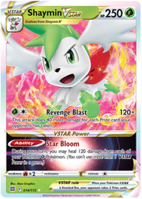 Shaymin VSTAR 014/172-Kantocards