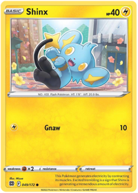 Shinx 049/172 Reverse Holo-Kantocards
