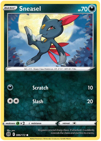 Sneasel 086/172-Kantocards
