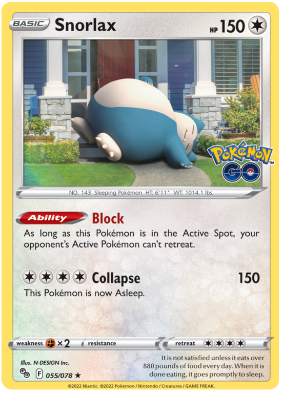Snorlax 055/078 - Holo - Español