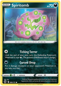 Spiritomb 089/172 Reverse Holo-Kantocards