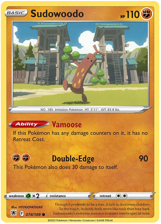 Sudowoodo 074/189
