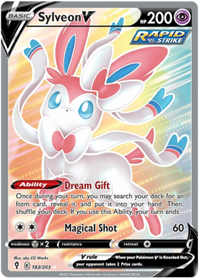 Sylveon V 183/203-Kantocards