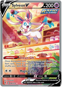 Sylveon V 184/203-Kantocards