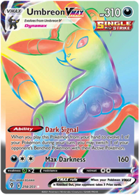 Umbreon VMAX 214/203-Kantocards