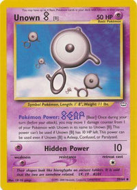 Unown (B) 39/64-Kantocards