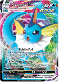 Vaporeon VMAX 030/203-Kantocards