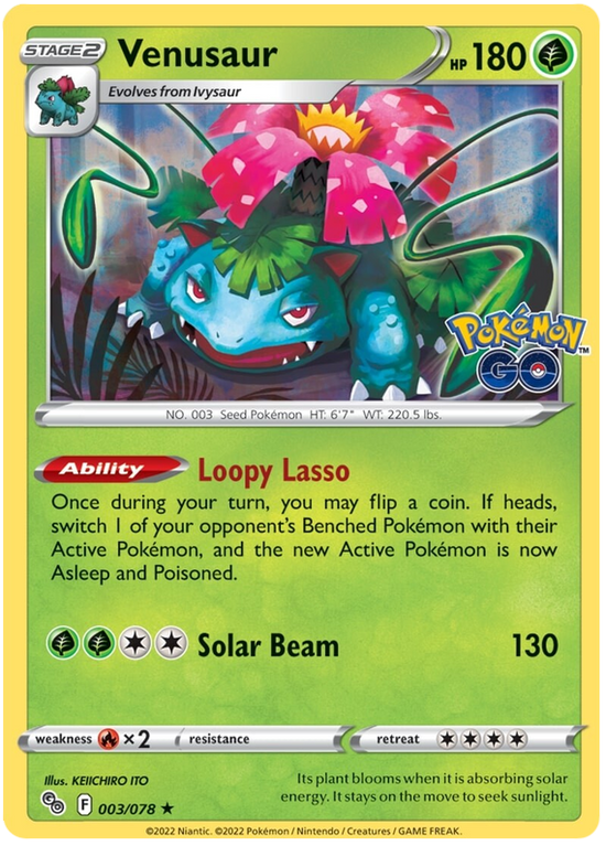 Venusaur 003/078 - Holo