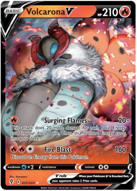 Volcarona V 021/203