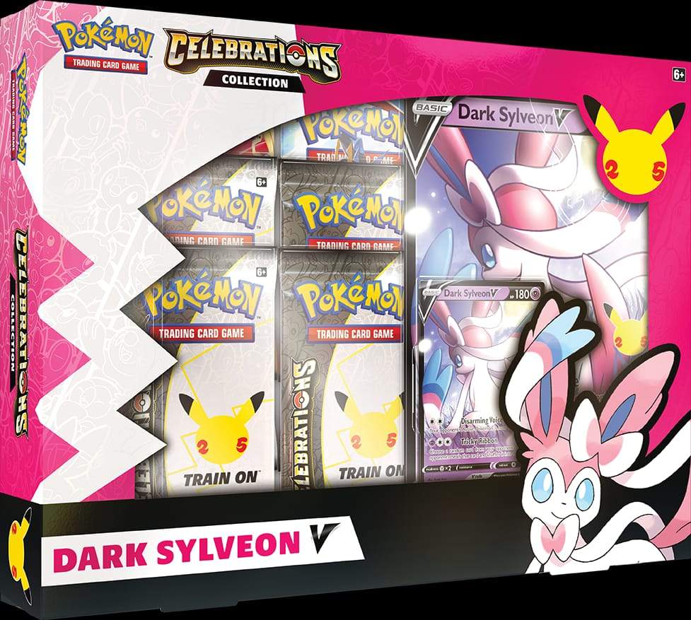 Celebrations Collection Dark Sylveon  V (INGLES)