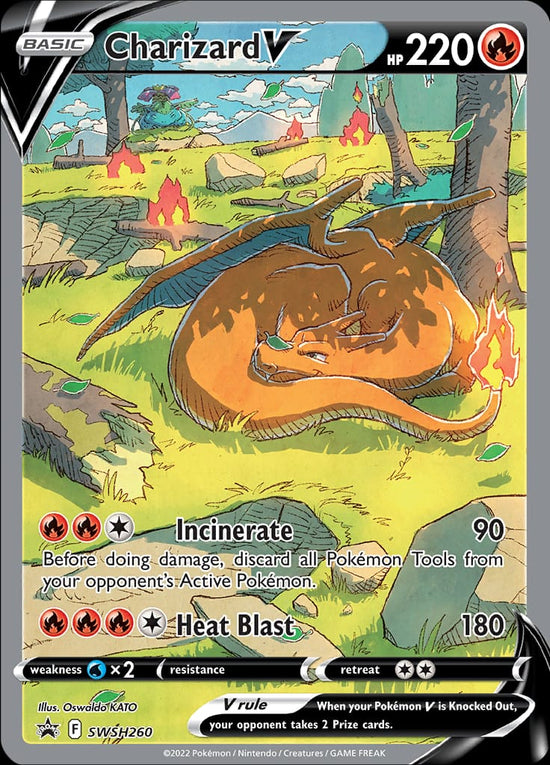 Charizard V SWSH260 (INGLES)