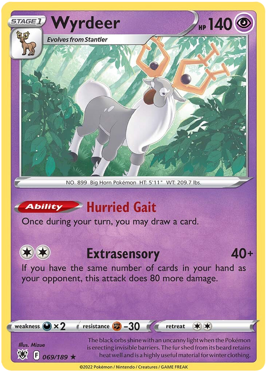 Wyrdeer 069/189 - Holo
