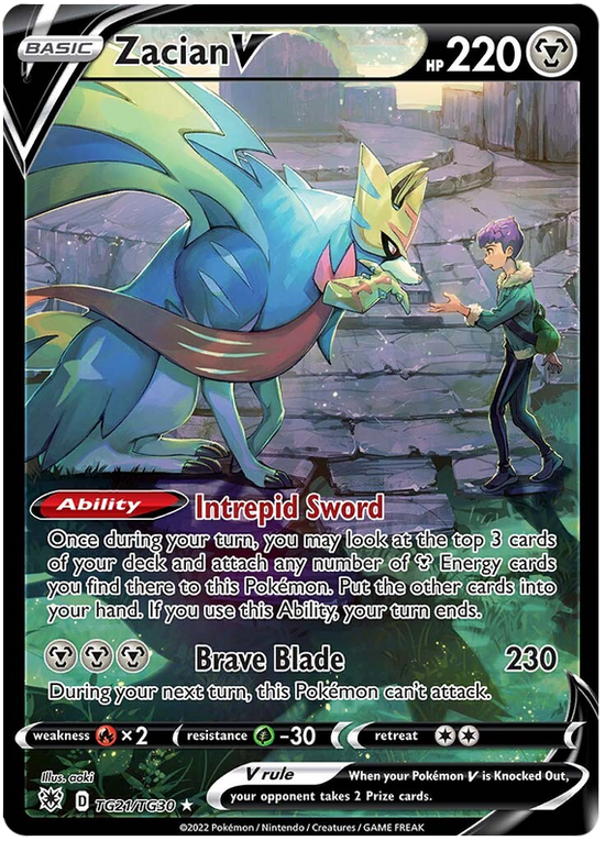 Zacian V TG21/TG30 (Español)