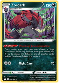 Zoroark 103/203 - Holo-Kantocards