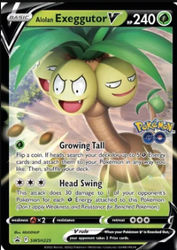 Alolan Exeggutor SWSH225 Jumbo - Español-Kantocards