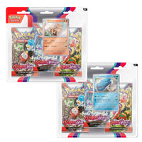 Three Scarlet and Violet Blister (Par) - Español-Kantocards