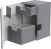 Flip´n´Tray Deck Box 100+ XenoSkin Gris-Kantocards