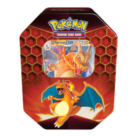 Tin Hidden Fates Charizard-Kantocards