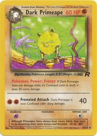 Dark Primeape 43/82-Kantocards