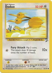 Doduo 72/130-Kantocards