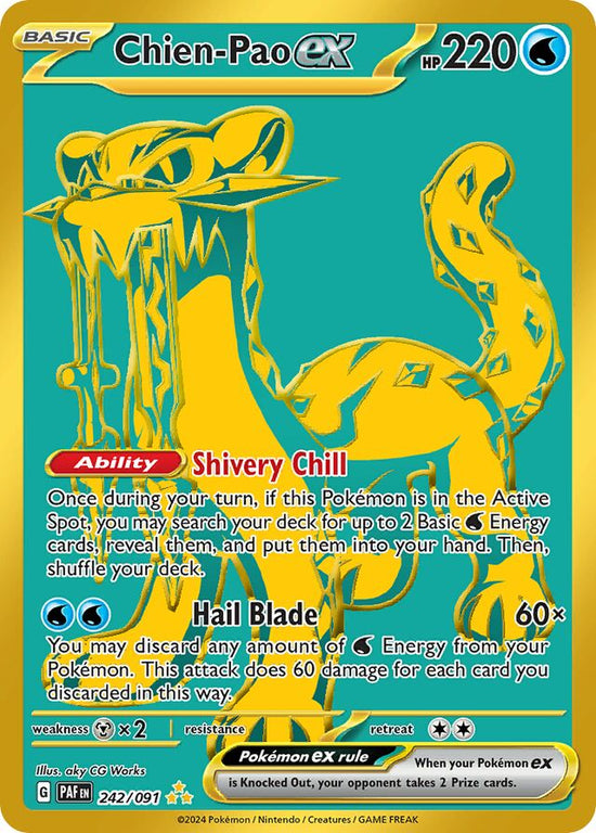 Chien-Pao ex 242/091 - Hyper Rare