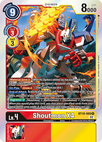 Shoutmon X4 BT10-009-Kantocards