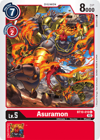 Asuramon BT10-010-Kantocards