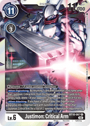 Justimon: Critical Arm BT10-067-Kantocards