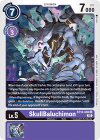 SkullBaluchimon BT10-080-Kantocards