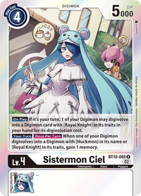 Sistermon Ciel BT10-085-Kantocards