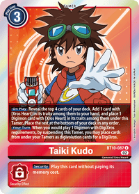 Taiki Kudo BT10-087-Kantocards
