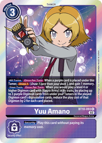 Yuu Amano BT10-093-Kantocards
