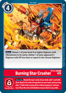 Burning Star Crusher BT10-096-Kantocards
