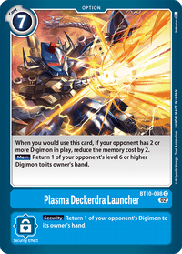 Plasma Deckerdra Launcher BT10-098-Kantocards