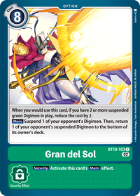 Gran del Sol BT10-103-Kantocards