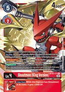 Shoutmon (King Version) BT10-111-Kantocards